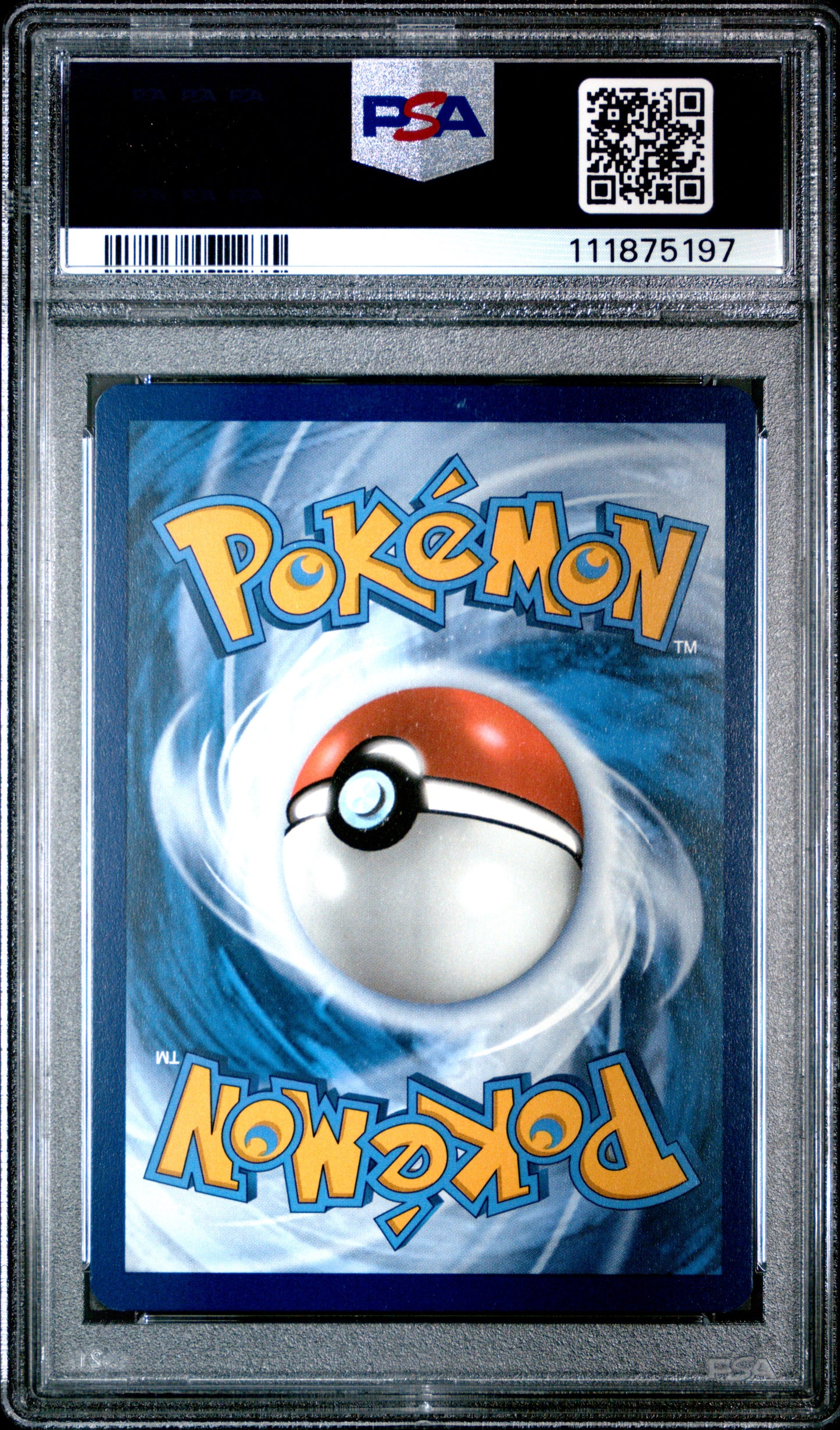 Roaring Moon Ex 2023 Pokemon Par En-Paradox Rift #262 Hyper Rare PSA 9 - Back