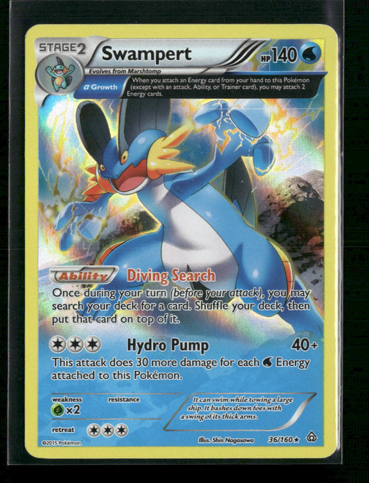 Swampert (Alpha) XY - Primal Clash #36/160