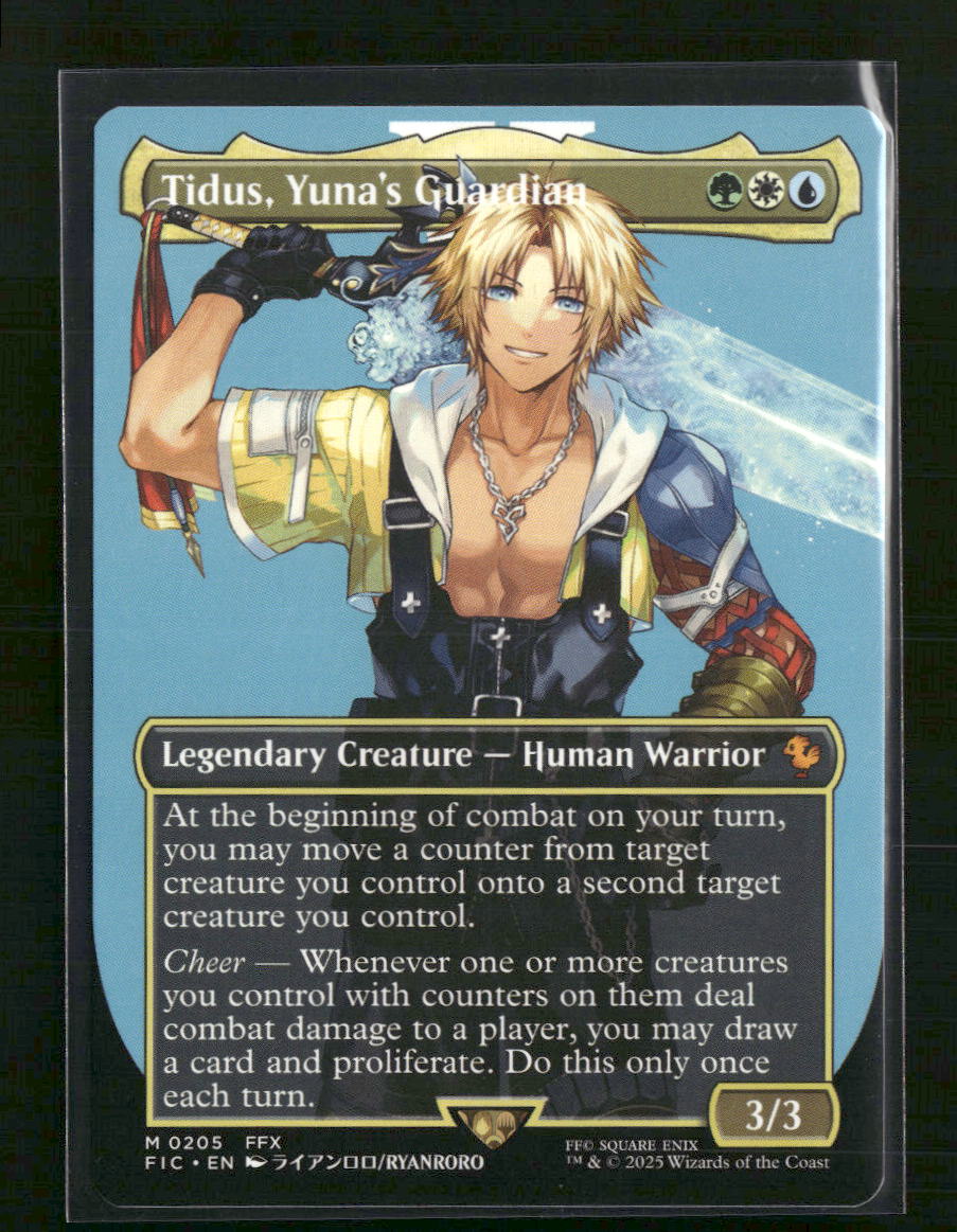 Tidus, Yuna's Guardian (Borderless) Commander: FINAL FANTASY #205