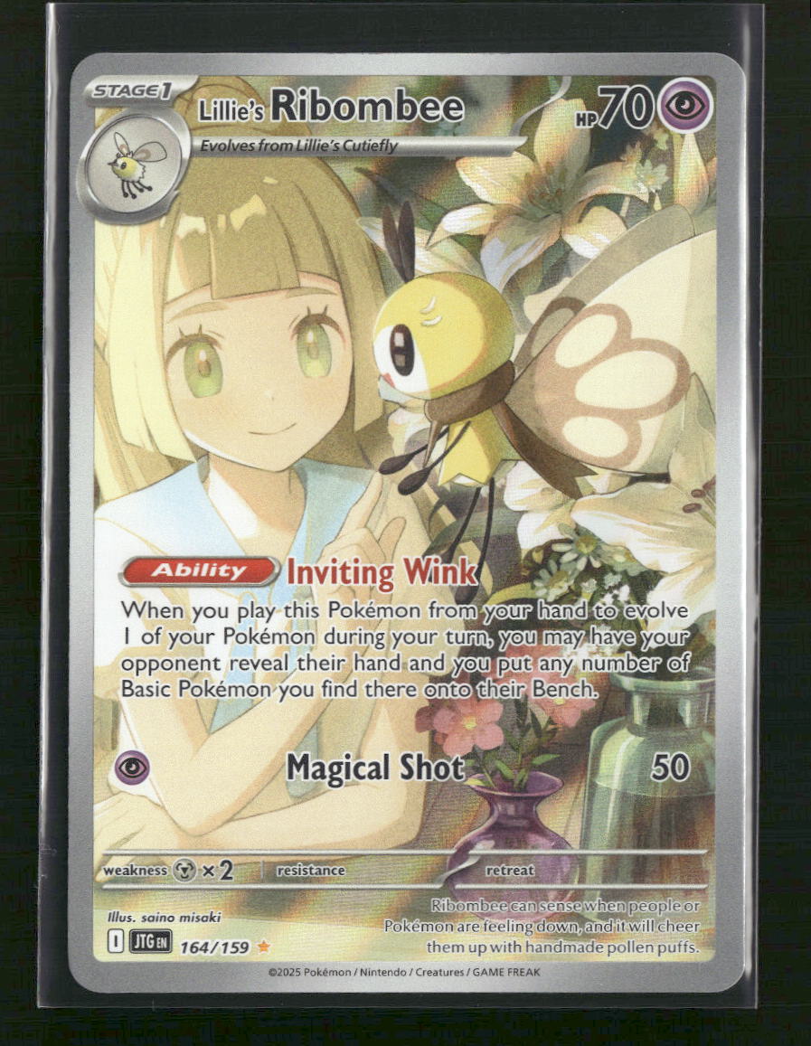 Lillie's Ribombee SV09: Journey Together #164/159
