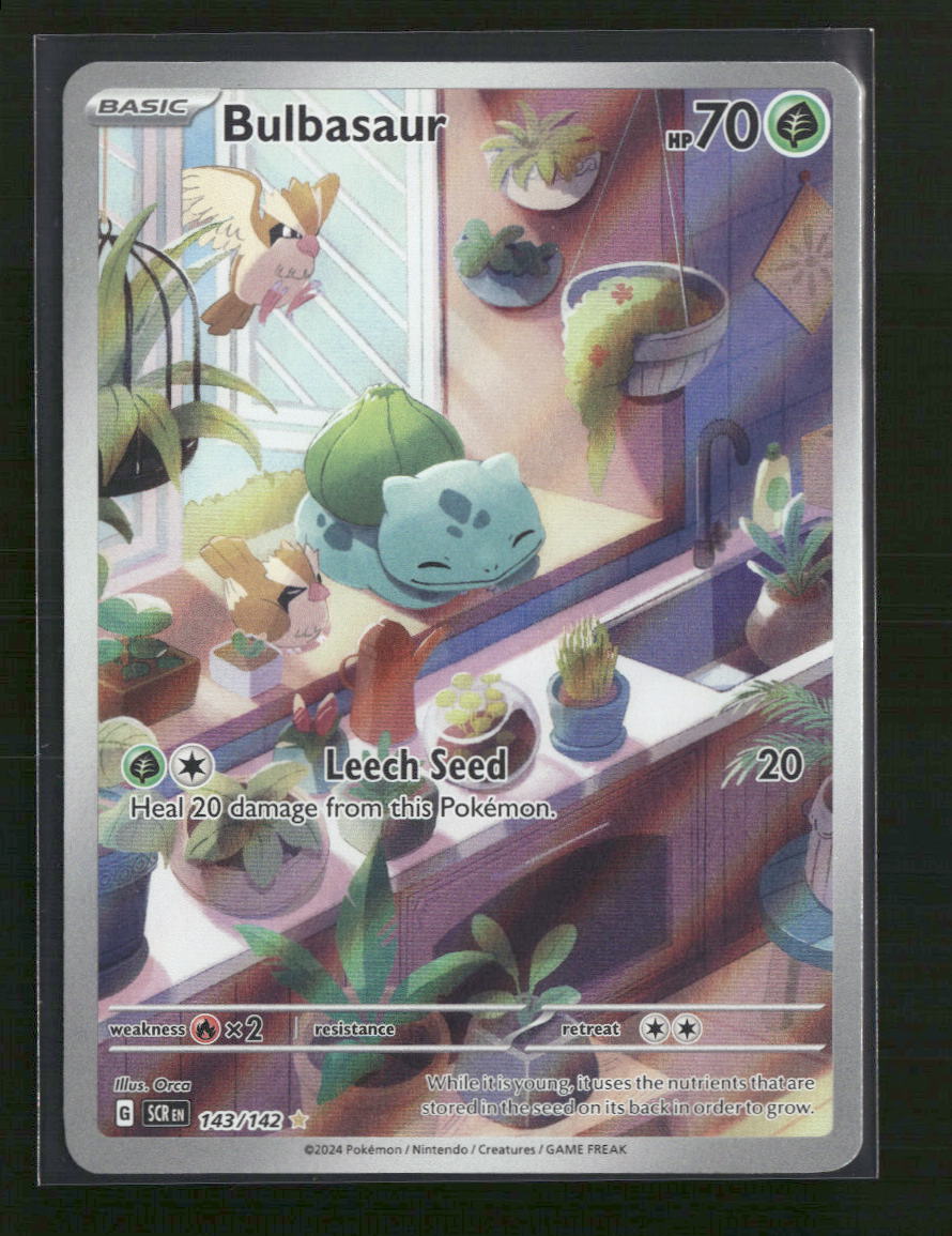 Bulbasaur SV07: Stellar Crown #143/142