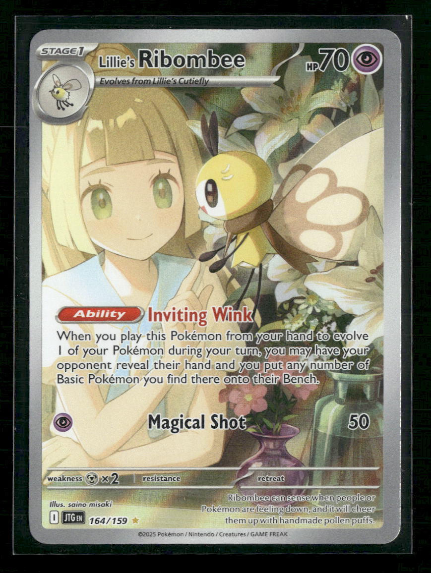 Lillie's Ribombee SV09: Journey Together #164/159