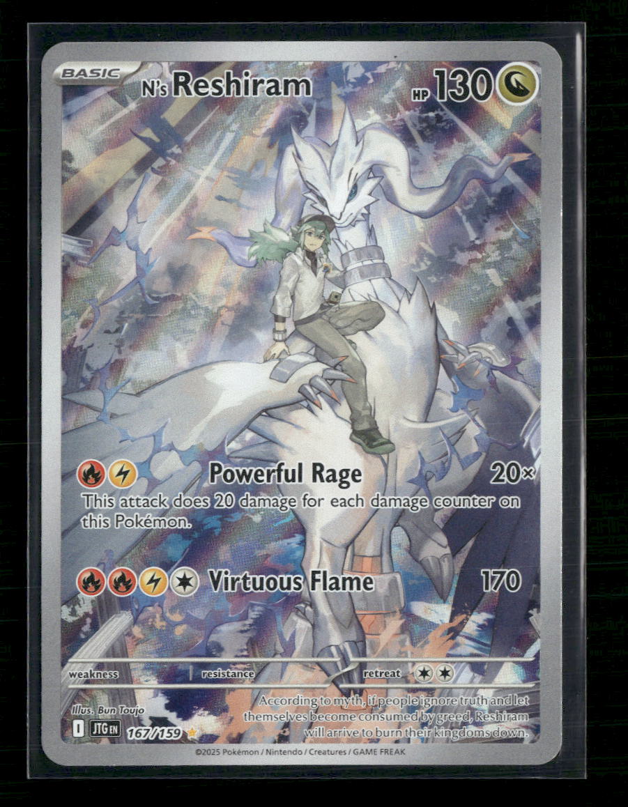 N's Reshiram SV09: Journey Together #167/159