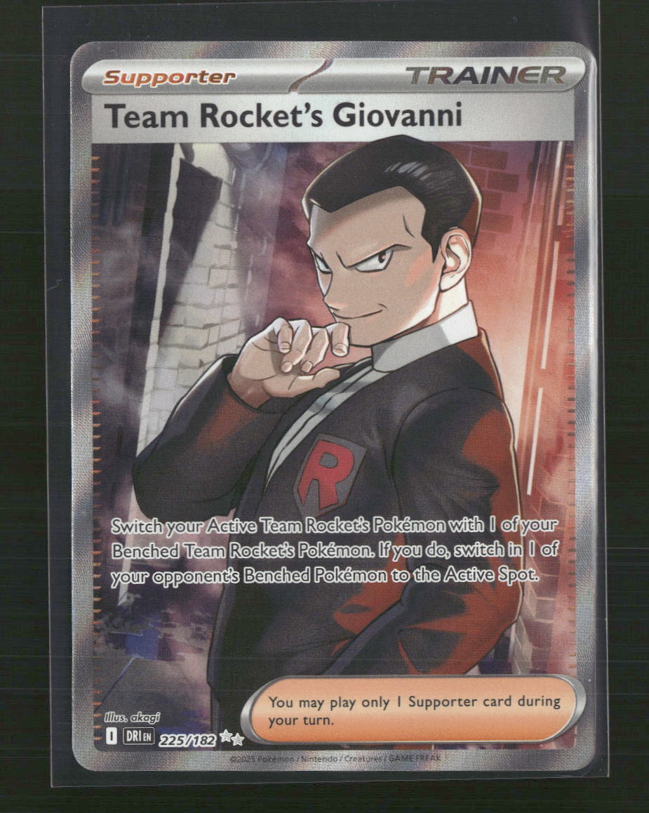 Team Rocket's Giovanni SV10: Destined Rivals #225/182