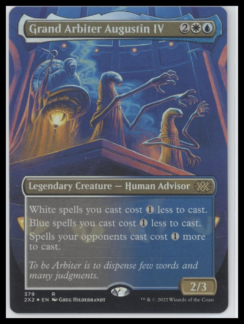 Grand Arbiter Augustin IV (Borderless) Double Masters 2022 #379