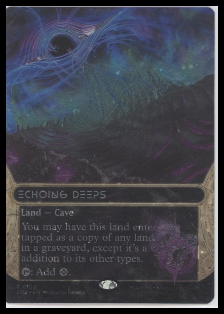 Echoing Deeps (0103) (Borderless) (Galaxy Foil) Edge of Eternities: Stellar
