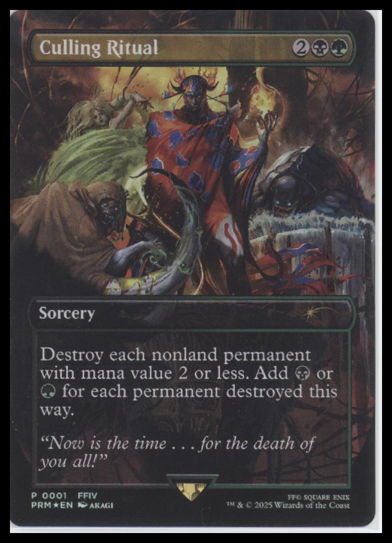Culling Ritual WPN & Gateway Promos #1