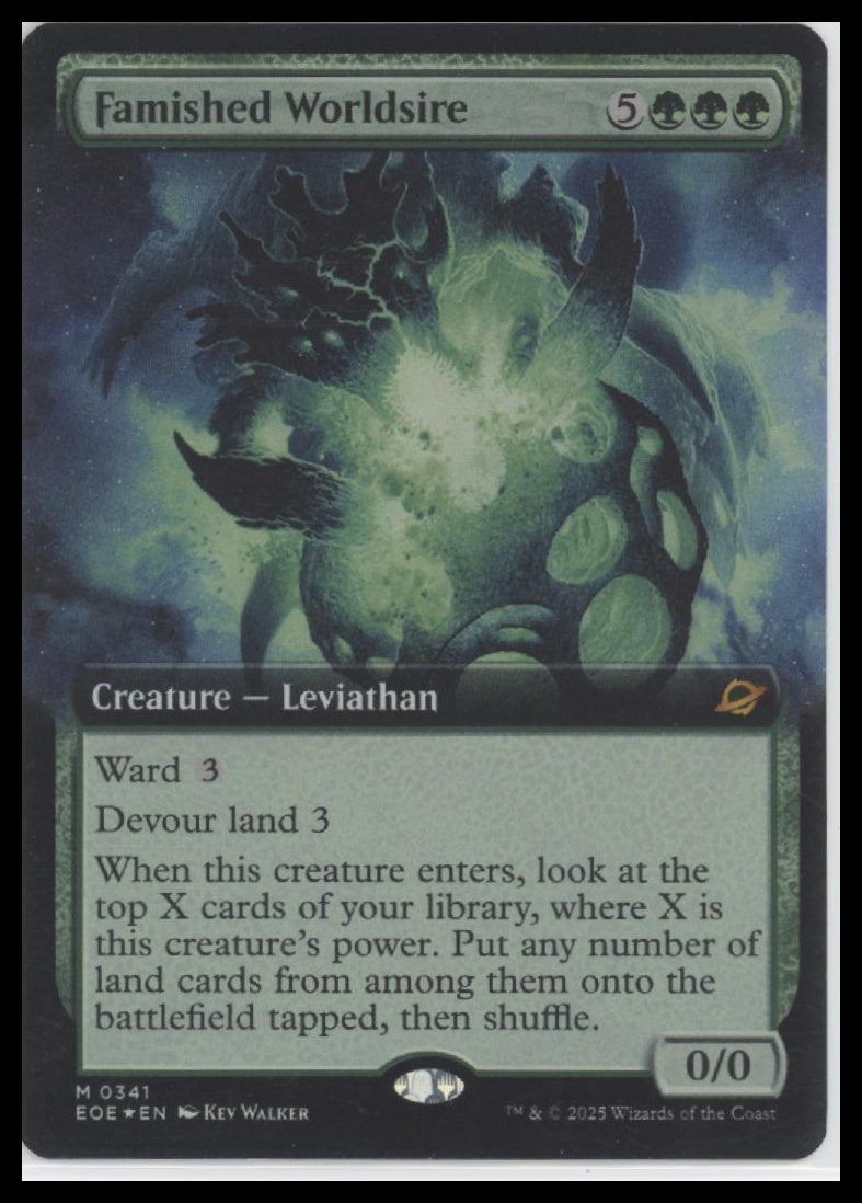 Famished Worldsire (Extended Art) Edge of Eternities #341
