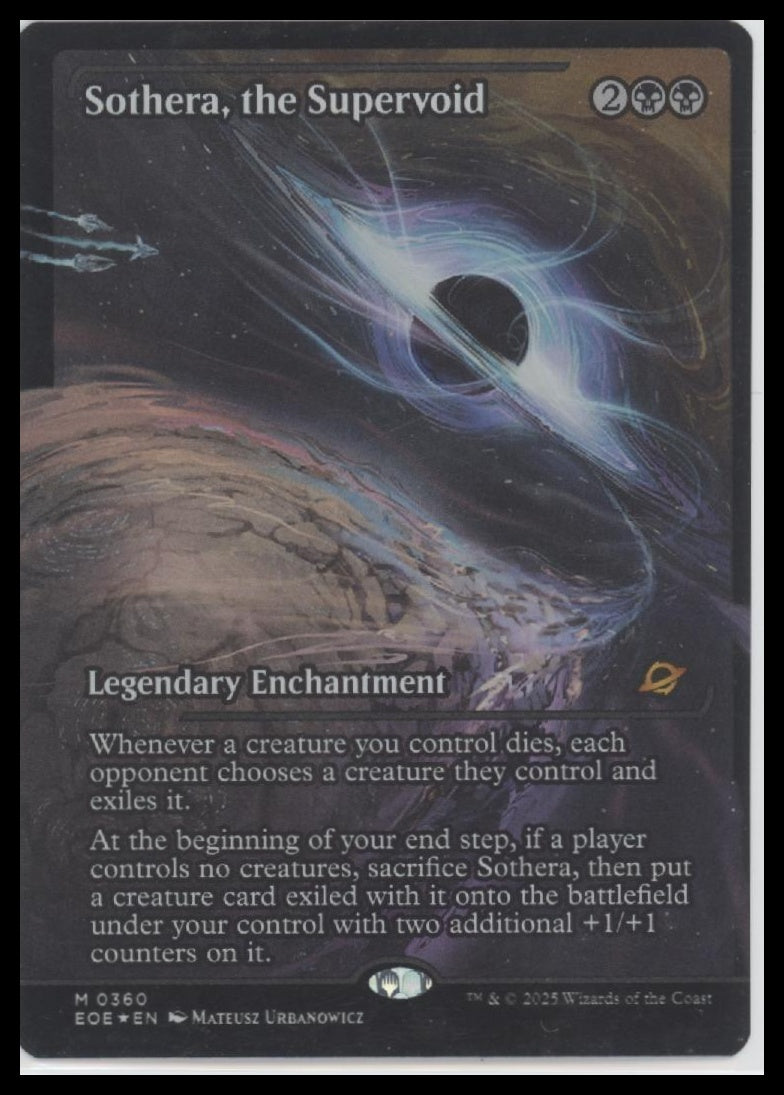Sothera, the Supervoid (Showcase) Edge of Eternities #360