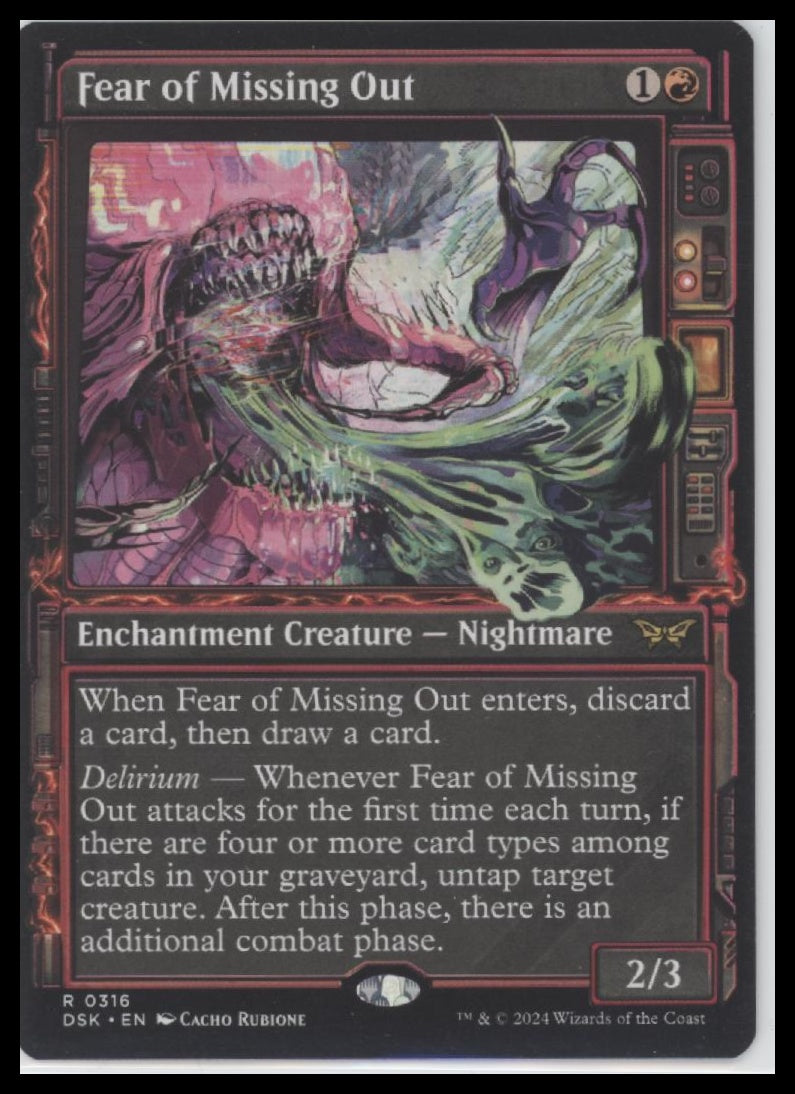 Fear of Missing Out (Showcase) Duskmourn: House of Horror #316