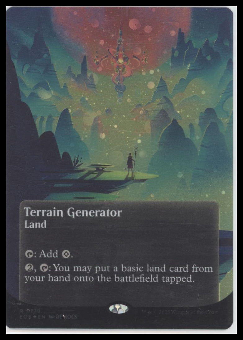 Terrain Generator (Borderless) (Galaxy Foil) Edge of Eternities: Stellar #178