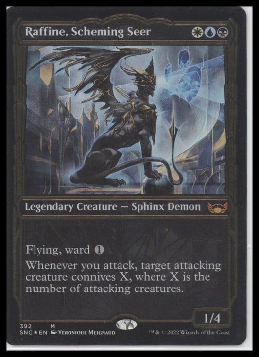 Raffine, Scheming Seer (Gilded Foil) Streets of New Capenna #392
