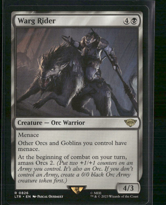 Warg Rider Universes Beyond: The Lord of the Rings: Tales of Middle-earth #826