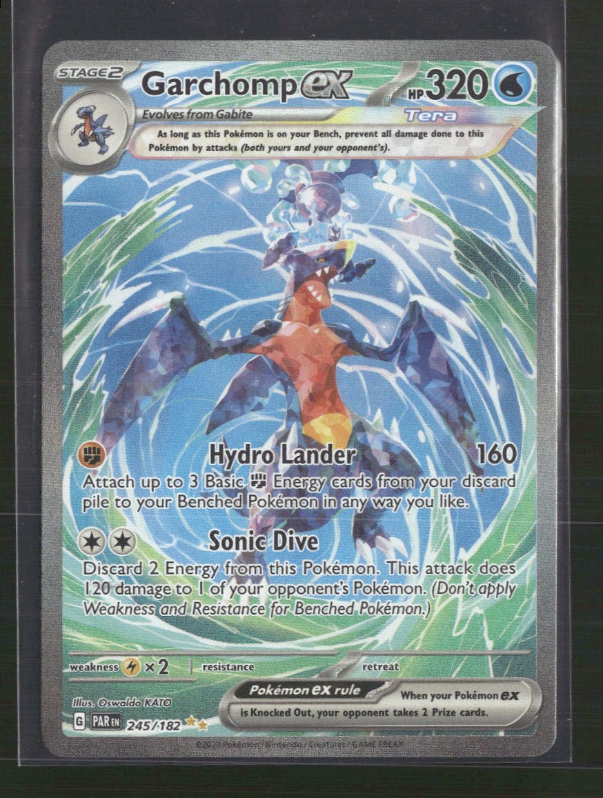 Garchomp ex SV04: Paradox Rift #245/182