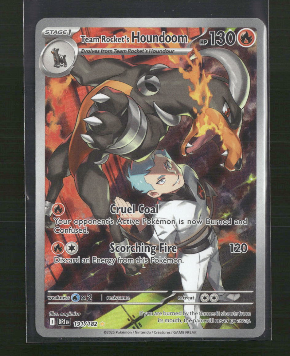 Team Rocket's Houndoom SV10: Destined Rivals #191/182