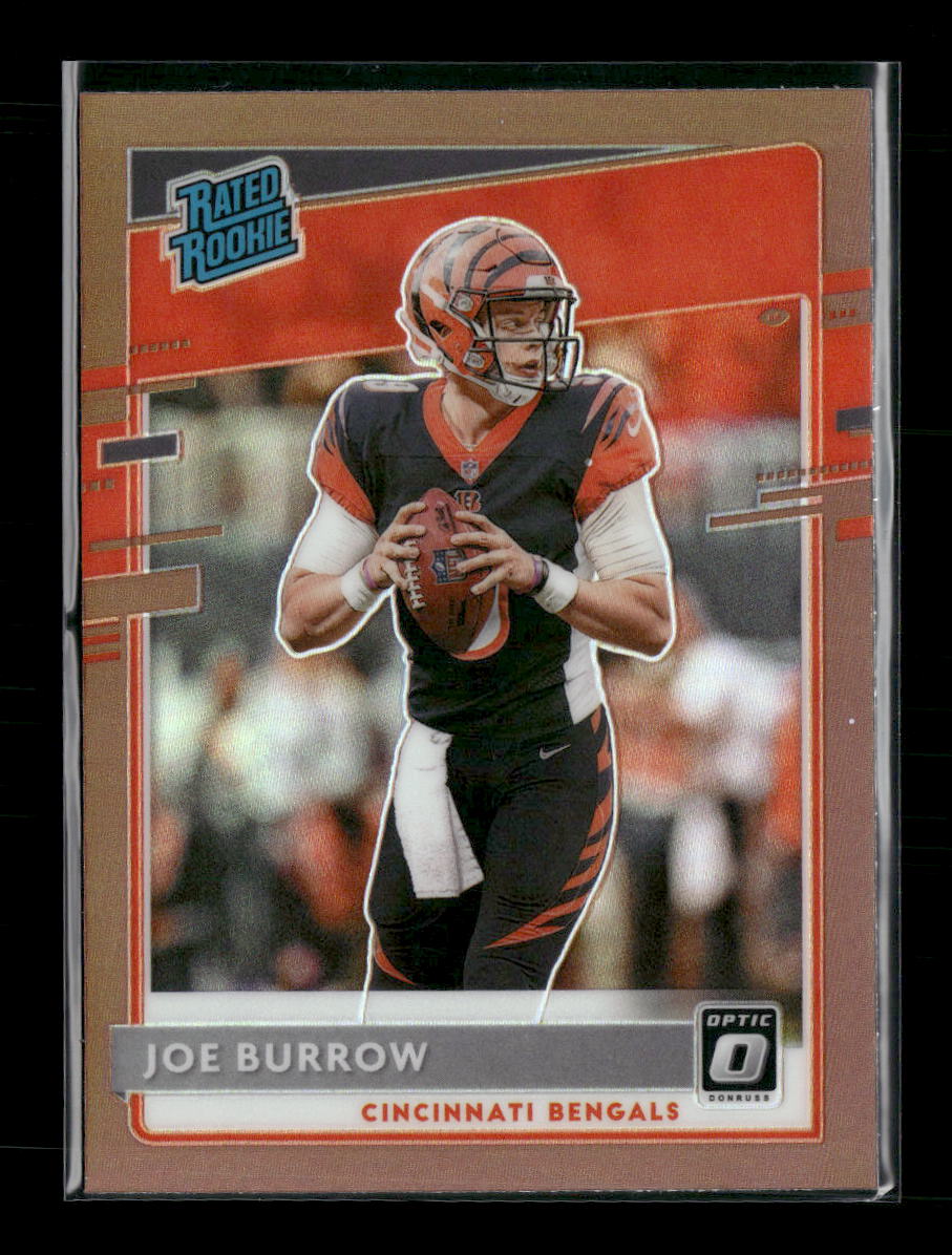 Joe Burrow 2020 Donruss Optic #151 Bronze