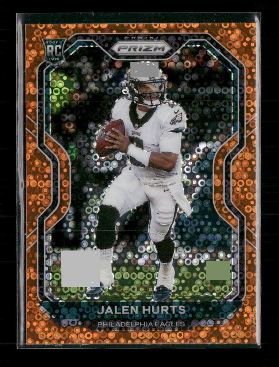 Jalen Hurts 2020 Panini Prizm #343 Prizm Disco