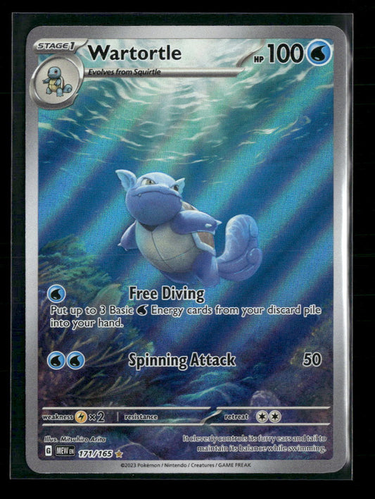 Wartortle SV: Scarlet & Violet 151 #171/165
