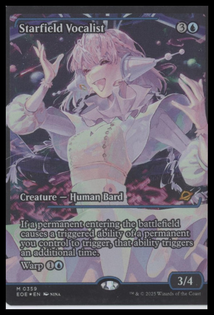 Starfield Vocalist (Showcase) | ORB Trading Cards – Orb Sports
