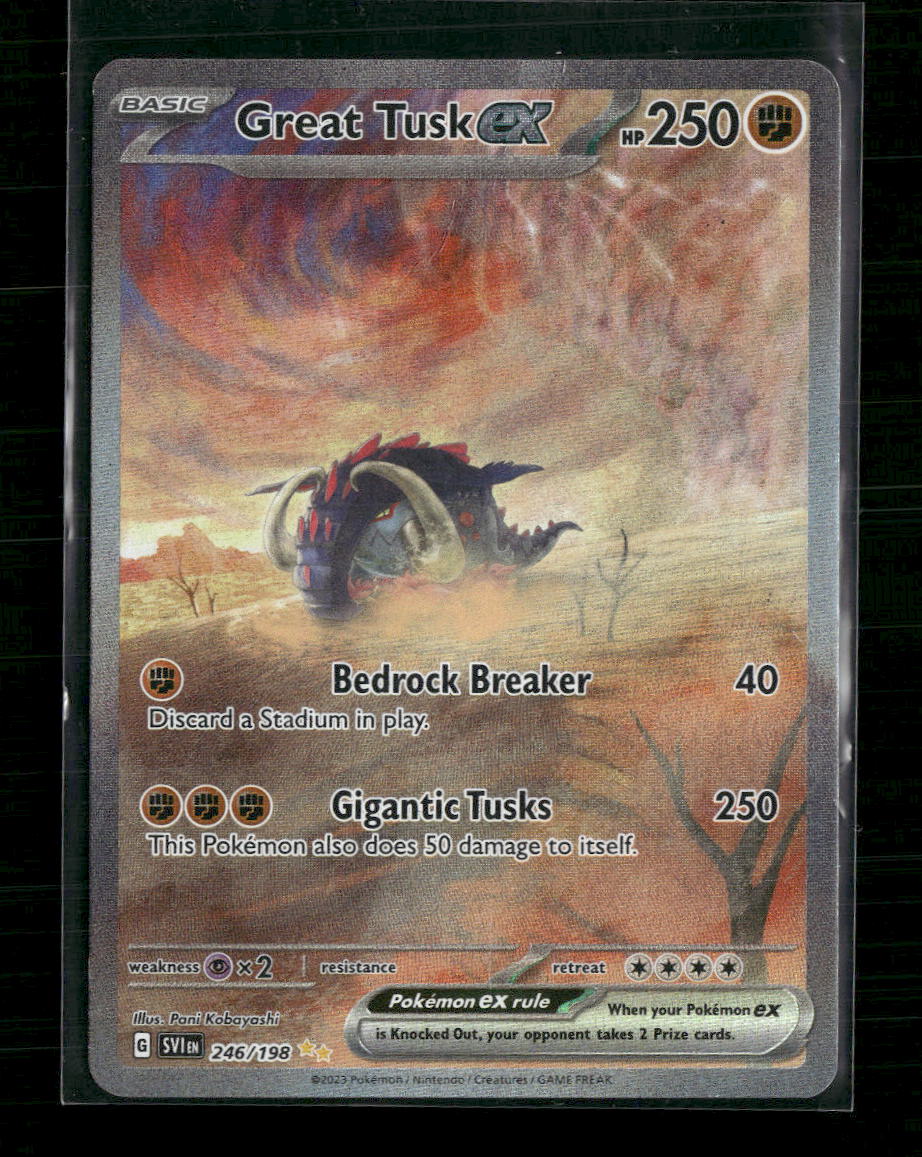 Great Tusk ex SV01: Scarlet & Violet Base Set #246/198
