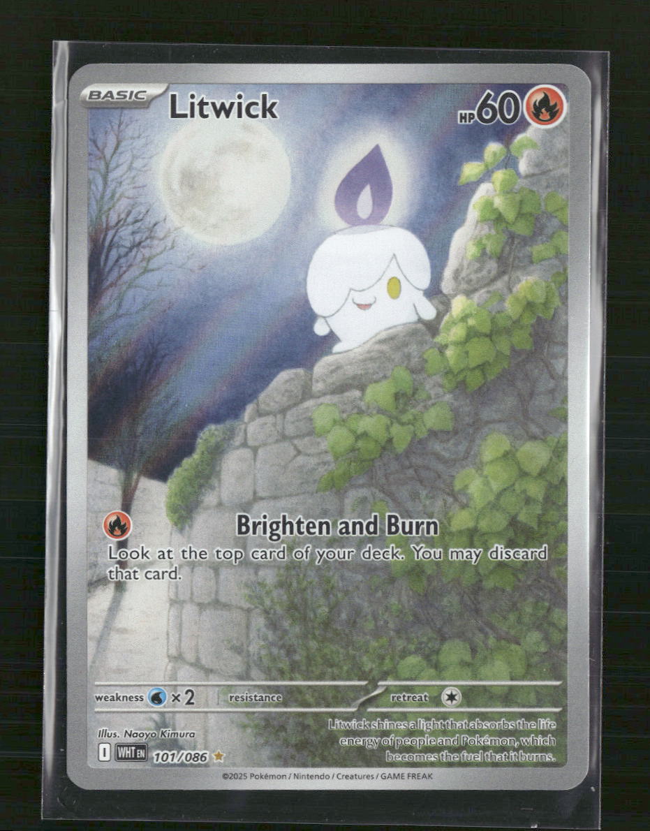 Litwick SV: White Flare #101/086