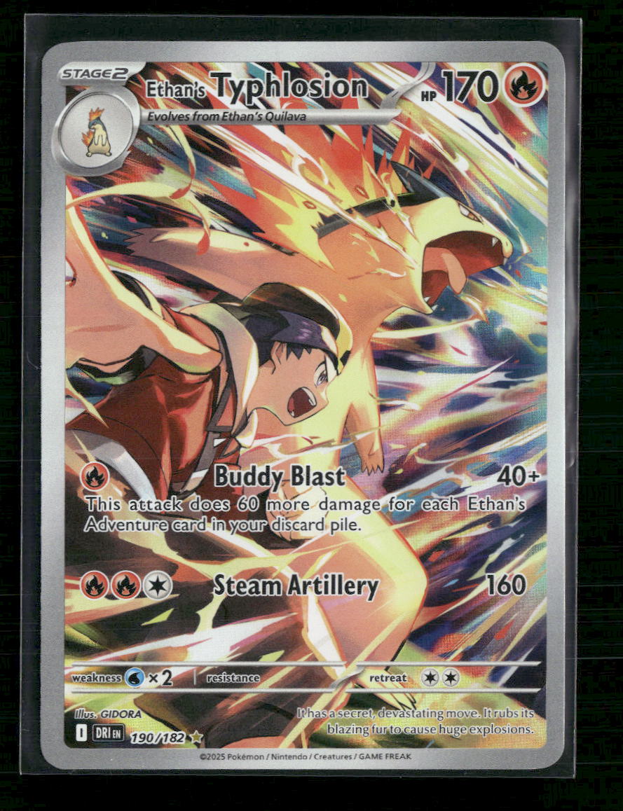 Ethan's Typhlosion SV10: Destined Rivals #190/182