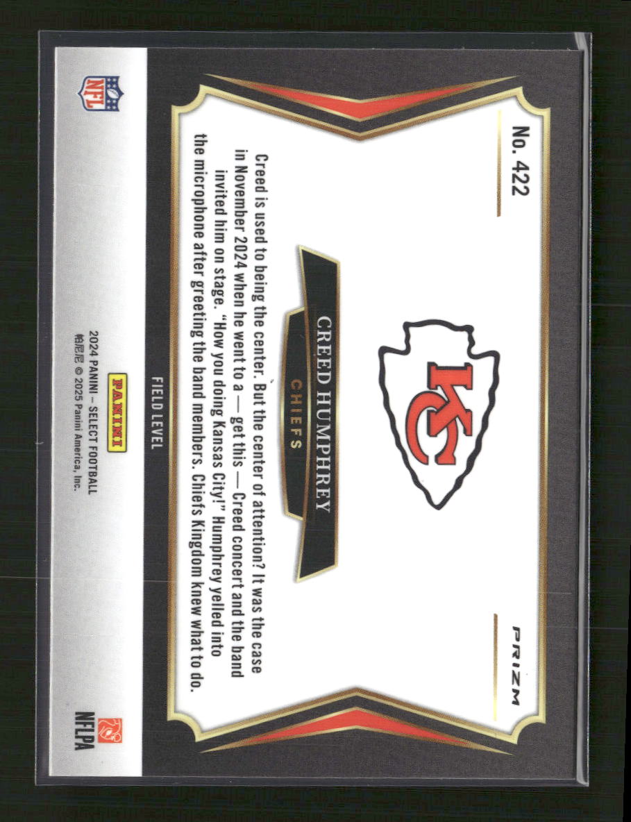 Creed Humphrey 2024 Panini Select #422
