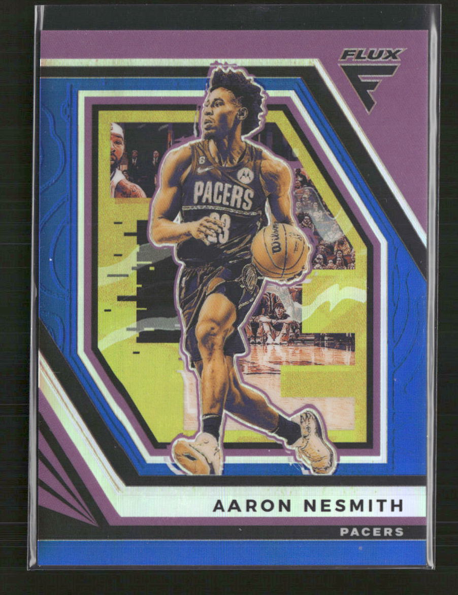 Aaron Nesmith 2022-23 Panini Flux #76 Blue #/99