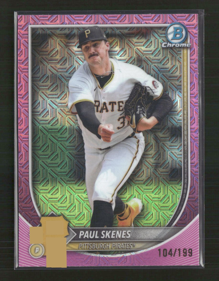Paul Skenes 2025 Bowman #30 Purple Pattern #/199