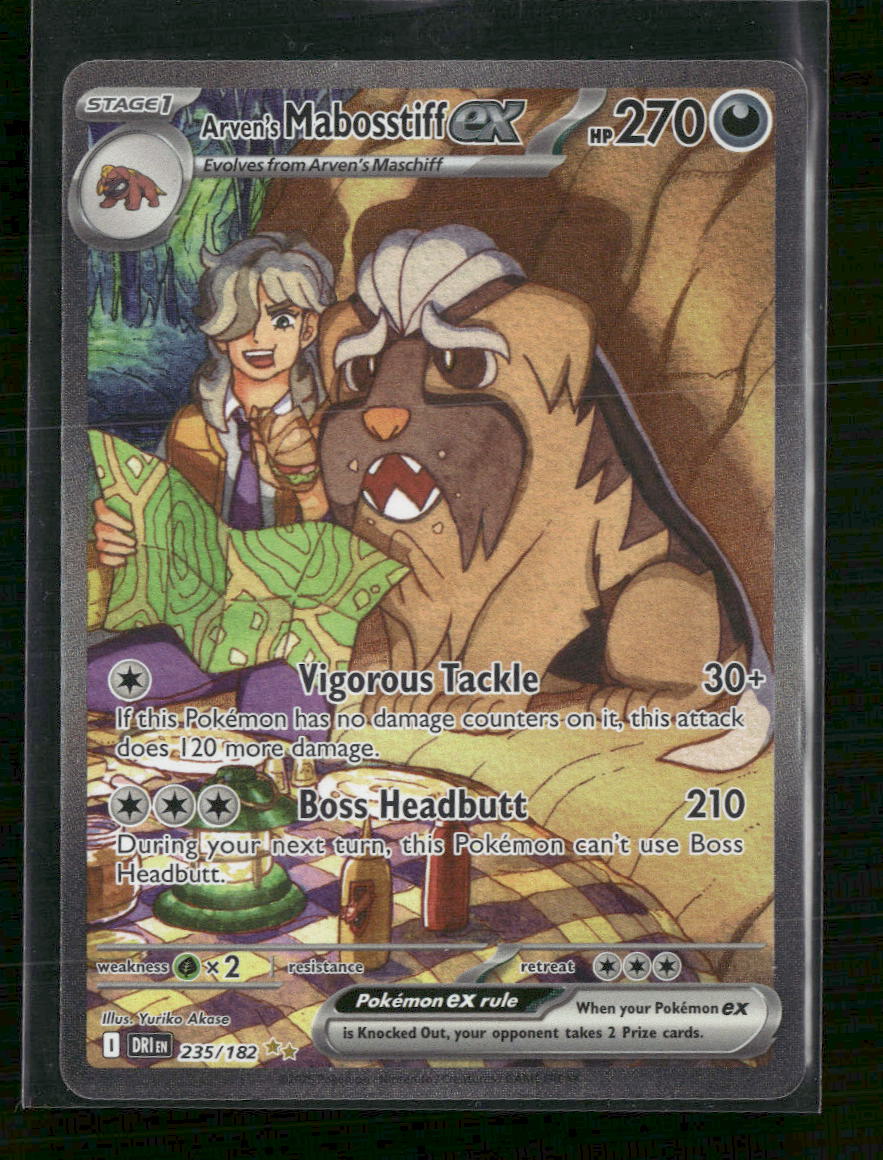 Arven's Mabosstiff ex SV10: Destined Rivals #235/182