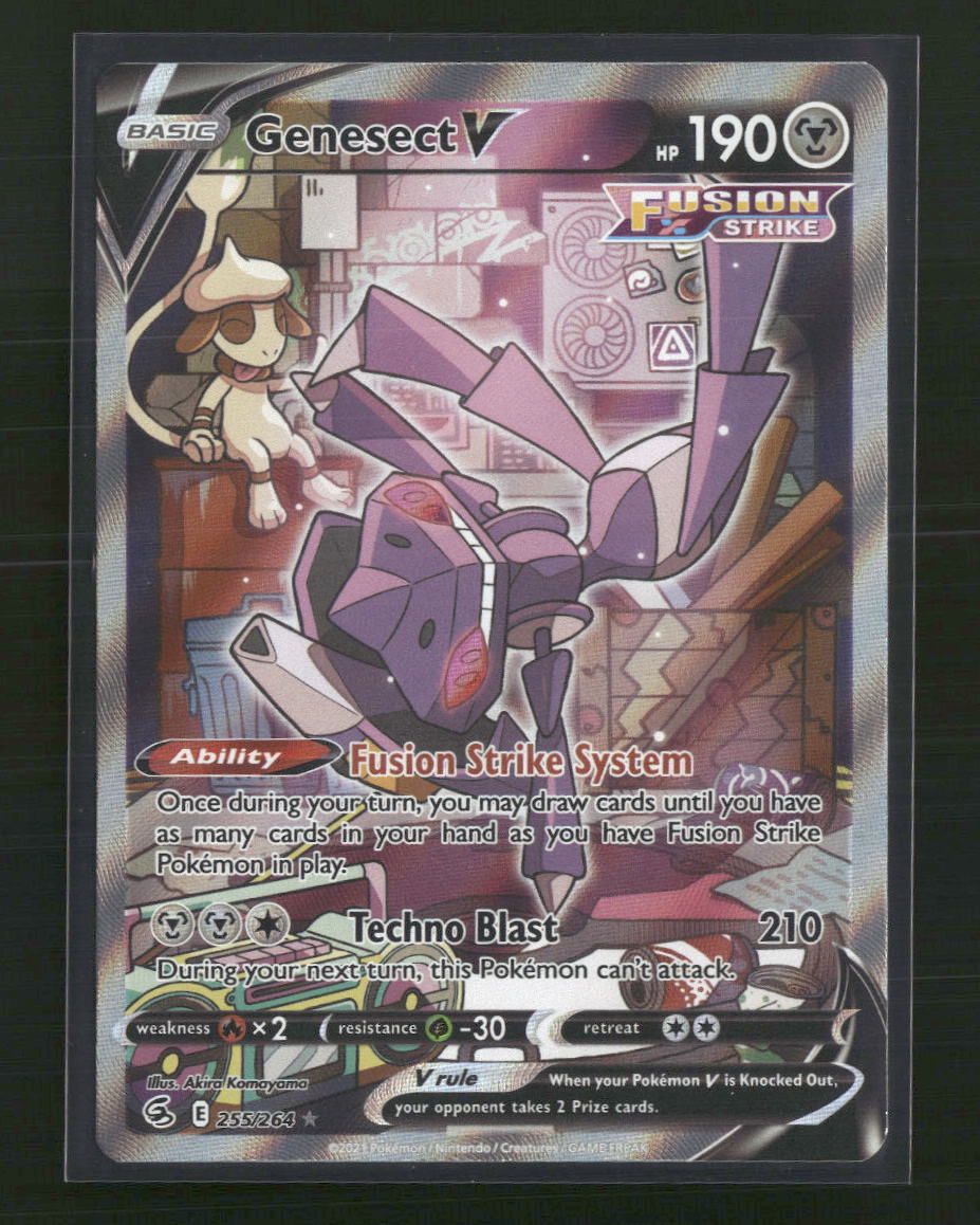 Genesect V (Alternate Full Art) SWSH08: Fusion Strike #255/264