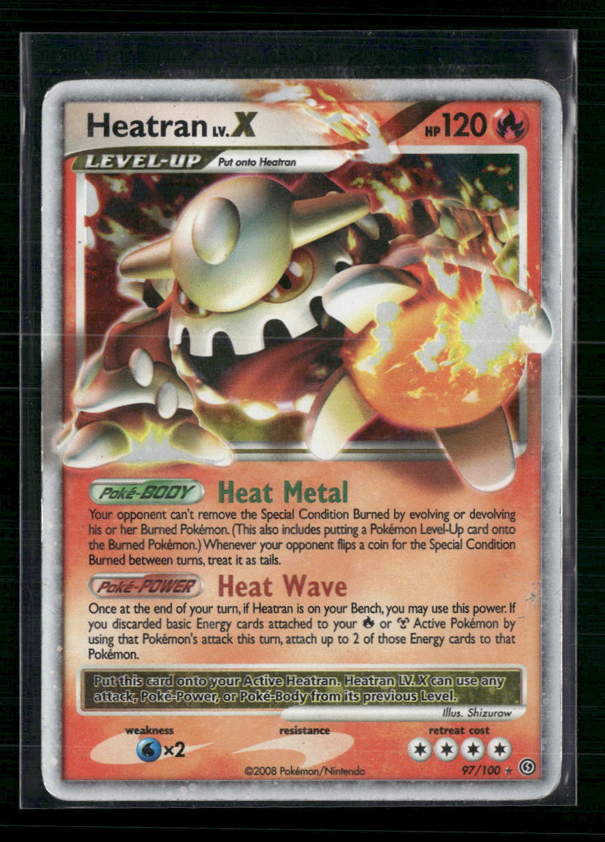 Heatran LV.X Stormfront #97/100