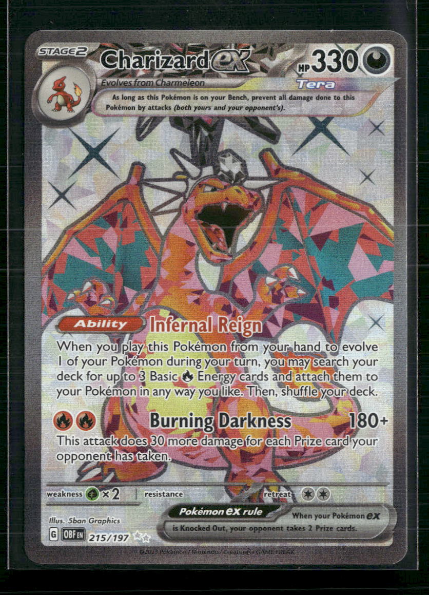 Charizard ex SV03: Obsidian Flames #215/197