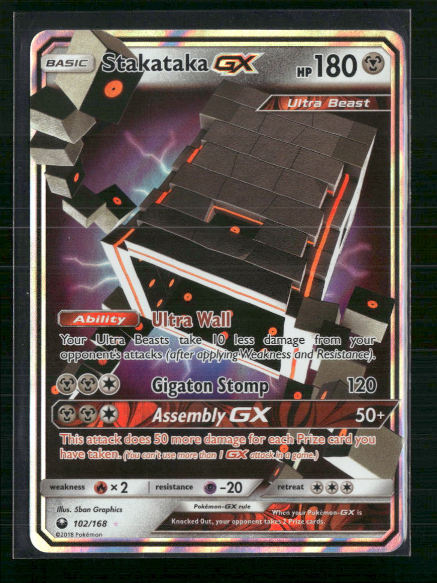 Stakataka GX SM - Celestial Storm #102/168