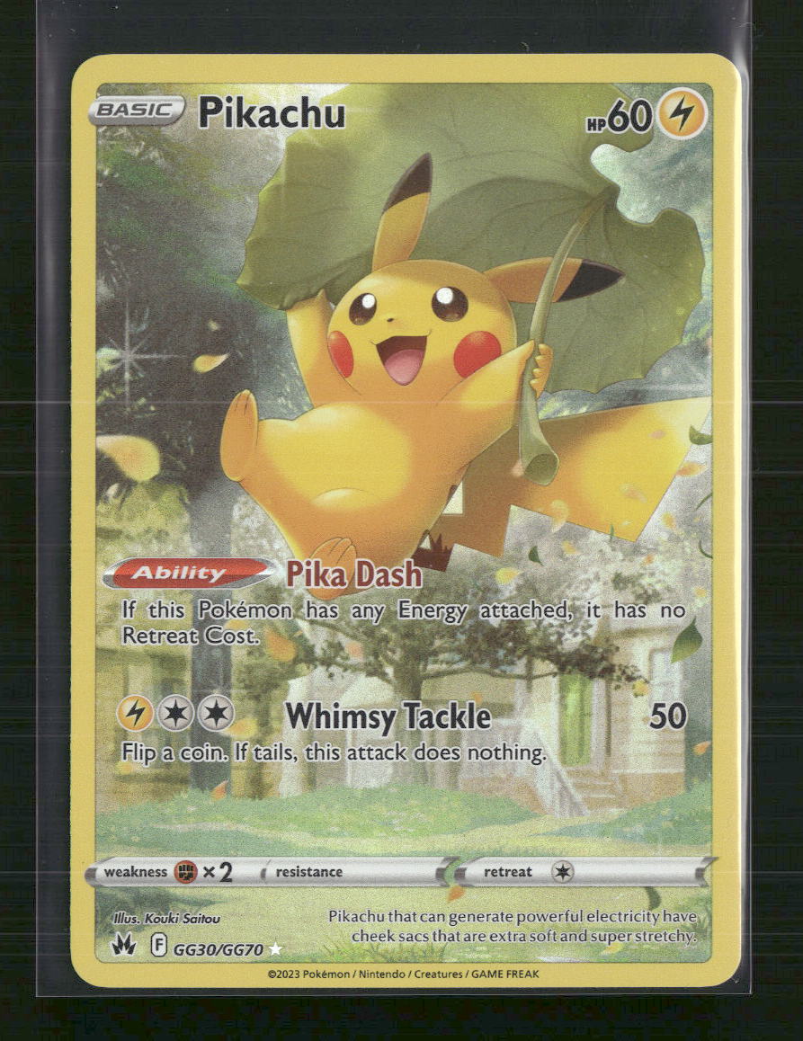 Pikachu Crown Zenith: Galarian Gallery #GG30/GG70