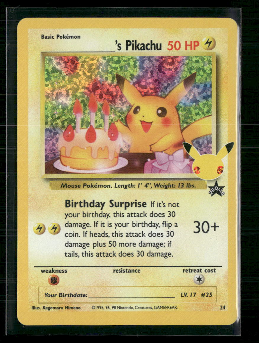 ______'s Pikachu Celebrations: Classic Collection #24/53