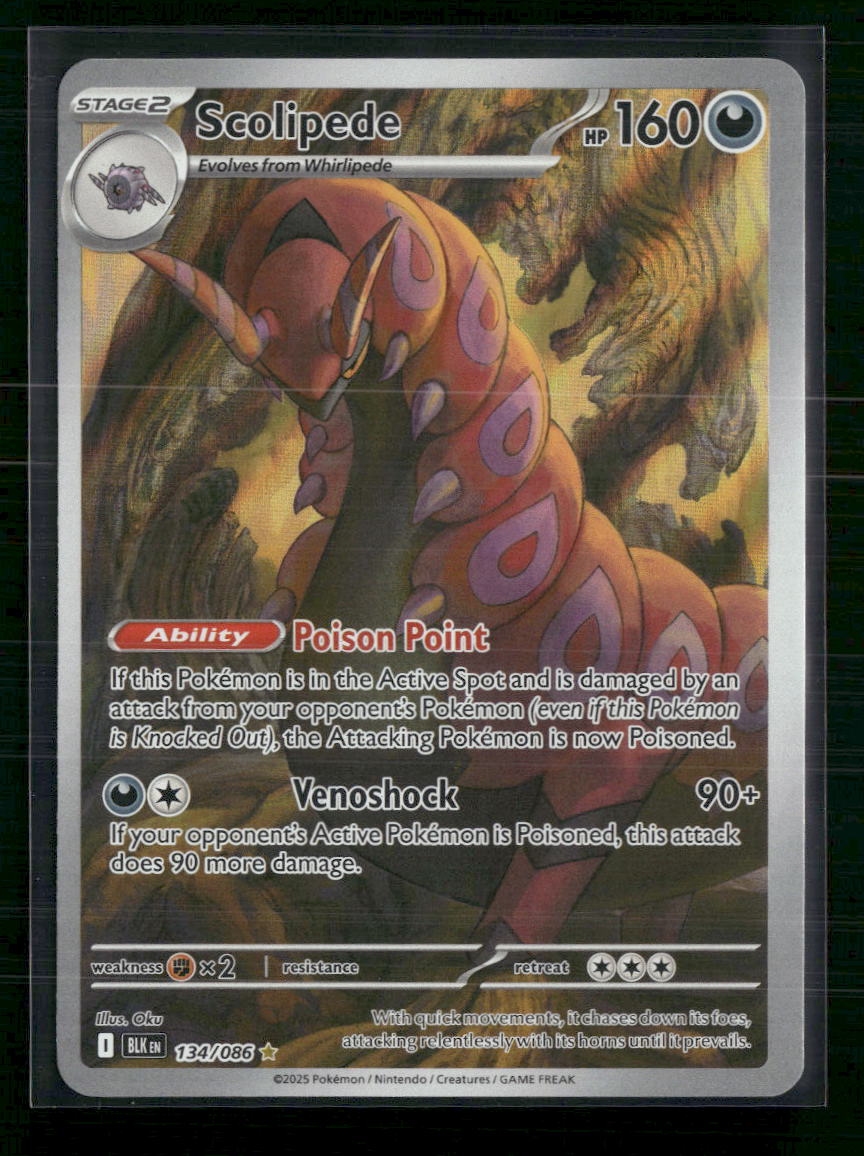 Scolipede SV: Black Bolt #134/086