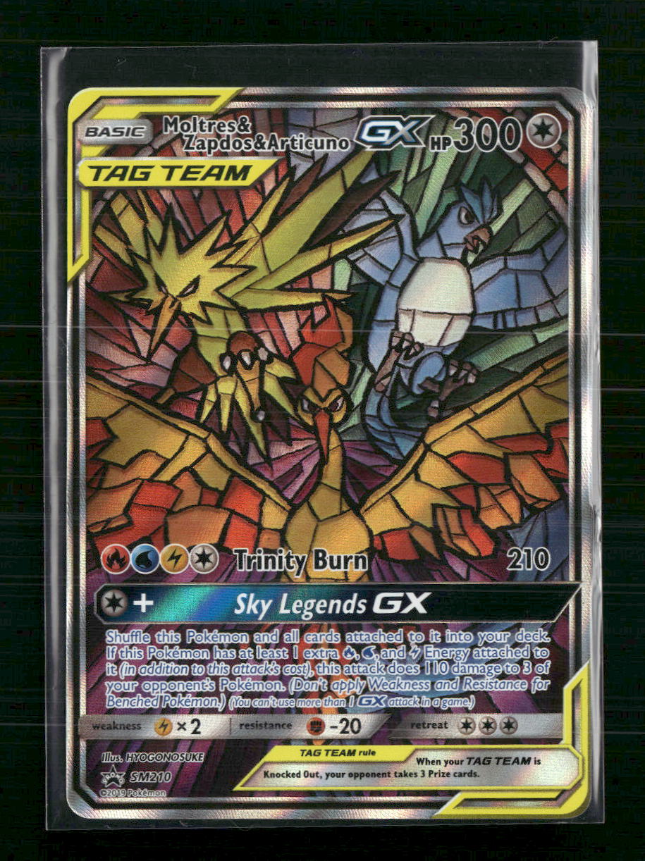 Moltres & Zapdos & Articuno GX SM Promos #SM210