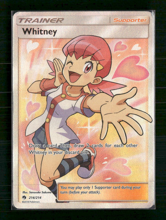 Whitney (Full Art) SM - Lost Thunder #214/214