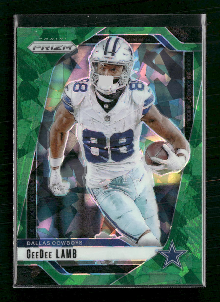 CeeDee Lamb 2024 Panini Prizm #75 Green