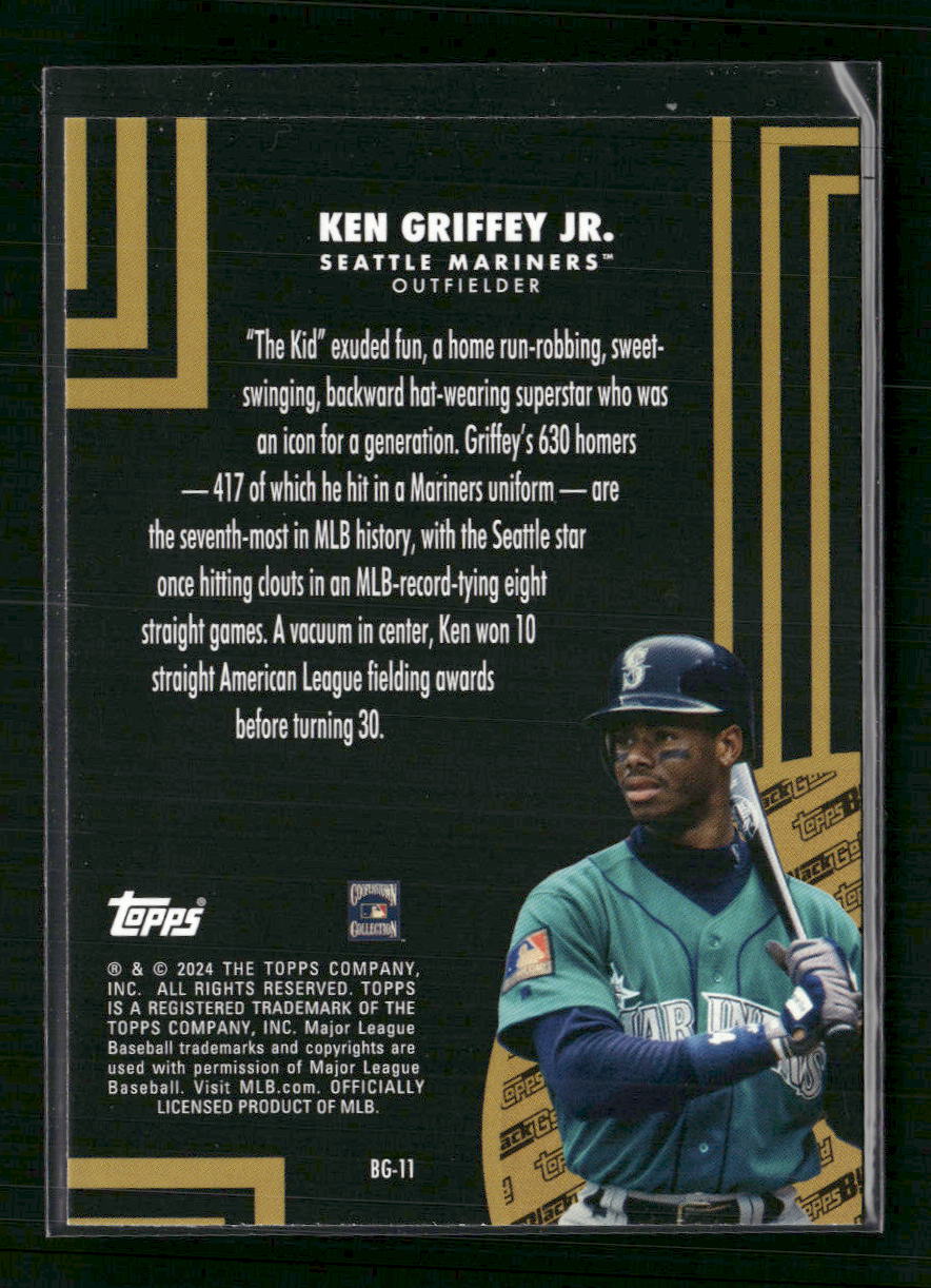 Ken Griffey Jr. 2024 Topps Update #BG-11 Topps Black Gold