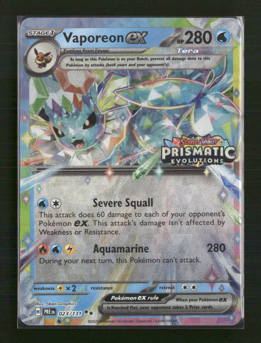 Vaporeon ex Miscellaneous Cards & Products #023/131