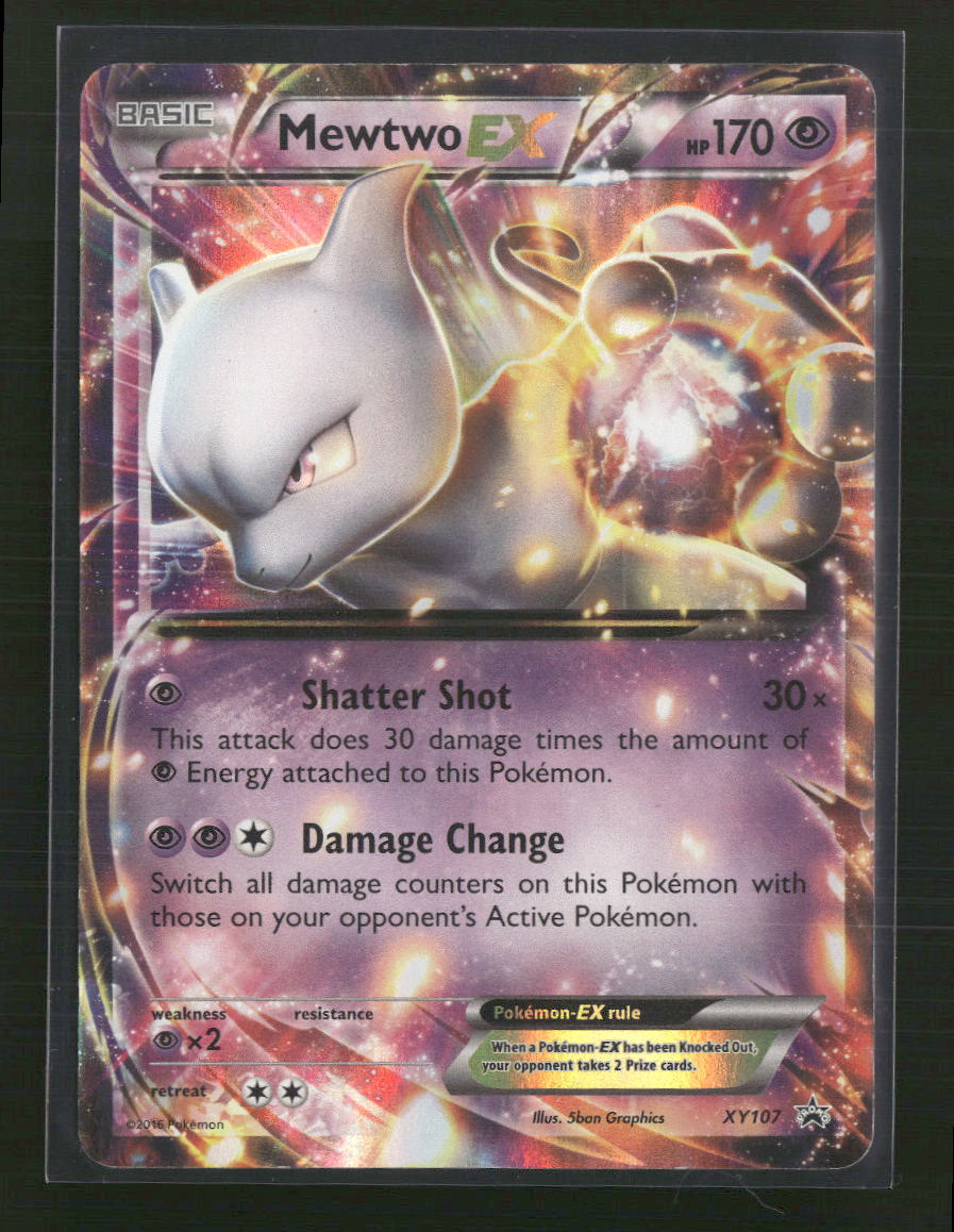 Mewtwo EX XY Promos #XY107
