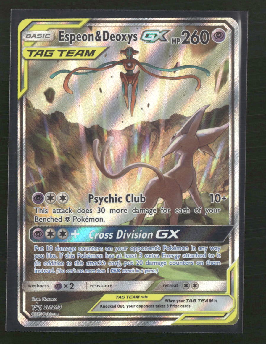 Espeon & Deoxys GX SM Promos #SM240