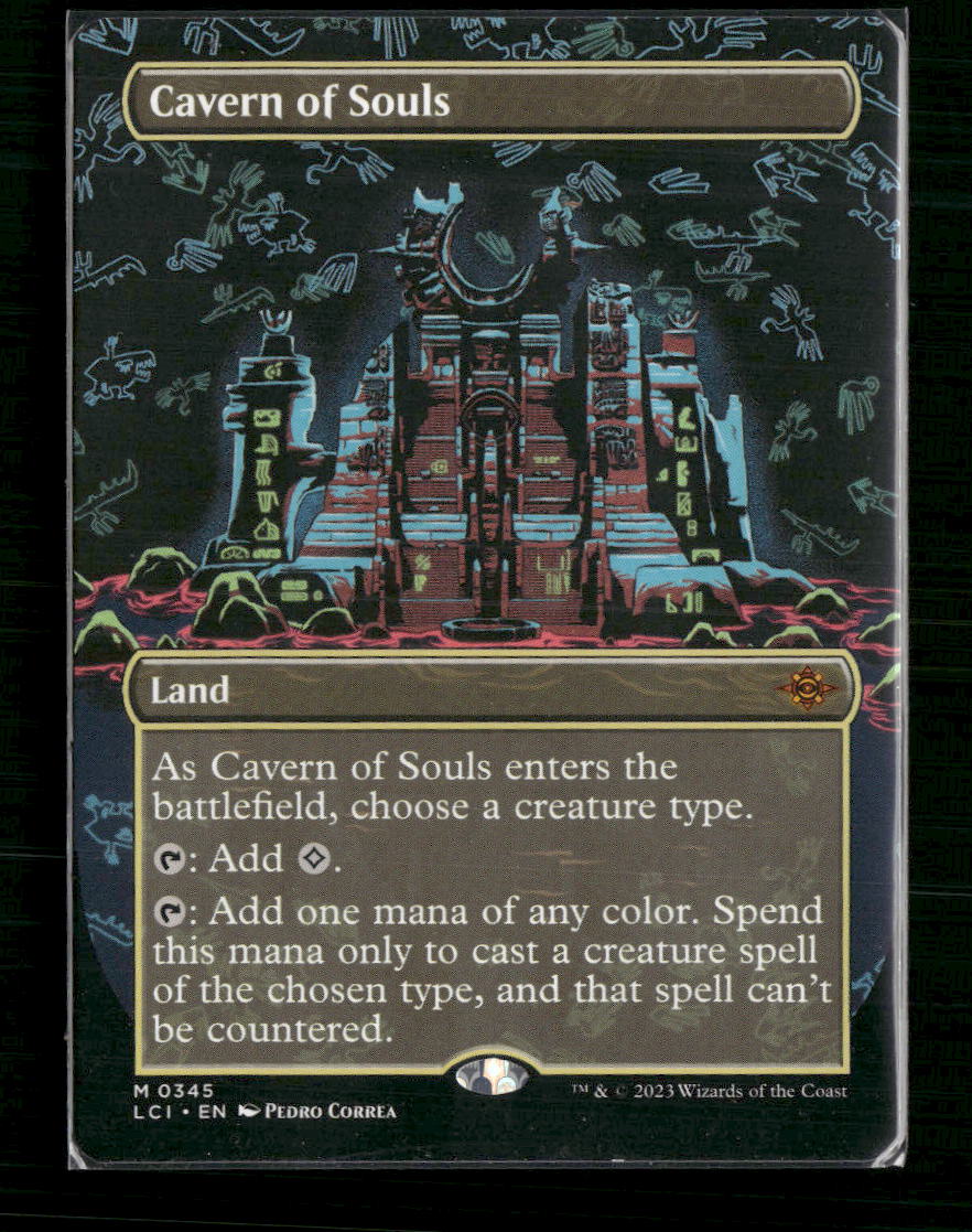 Cavern of Souls (0345) (Borderless) The Lost Caverns of Ixalan #345
