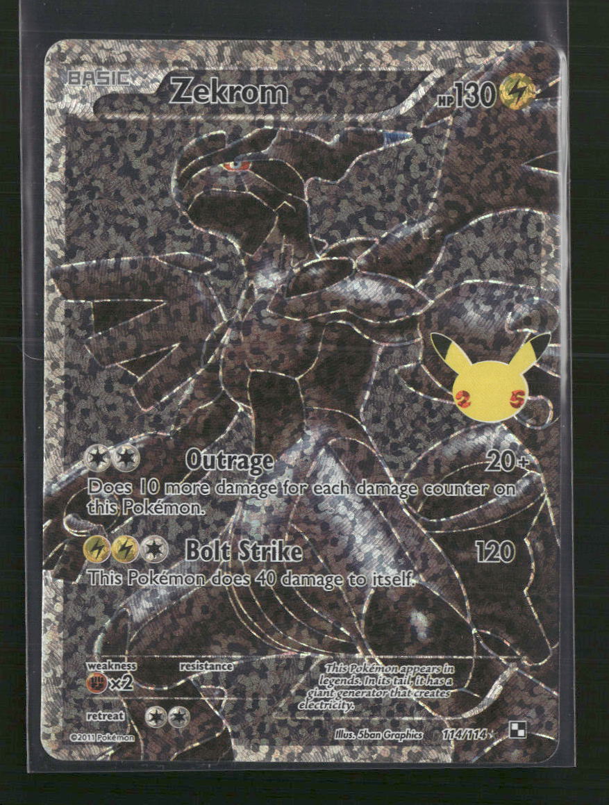 Zekrom Celebrations: Classic Collection #114/114