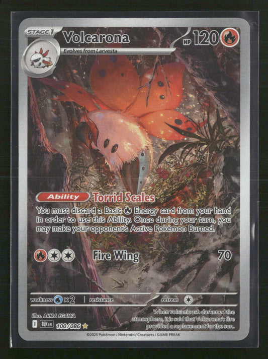 Volcarona SV: Black Bolt #100/086