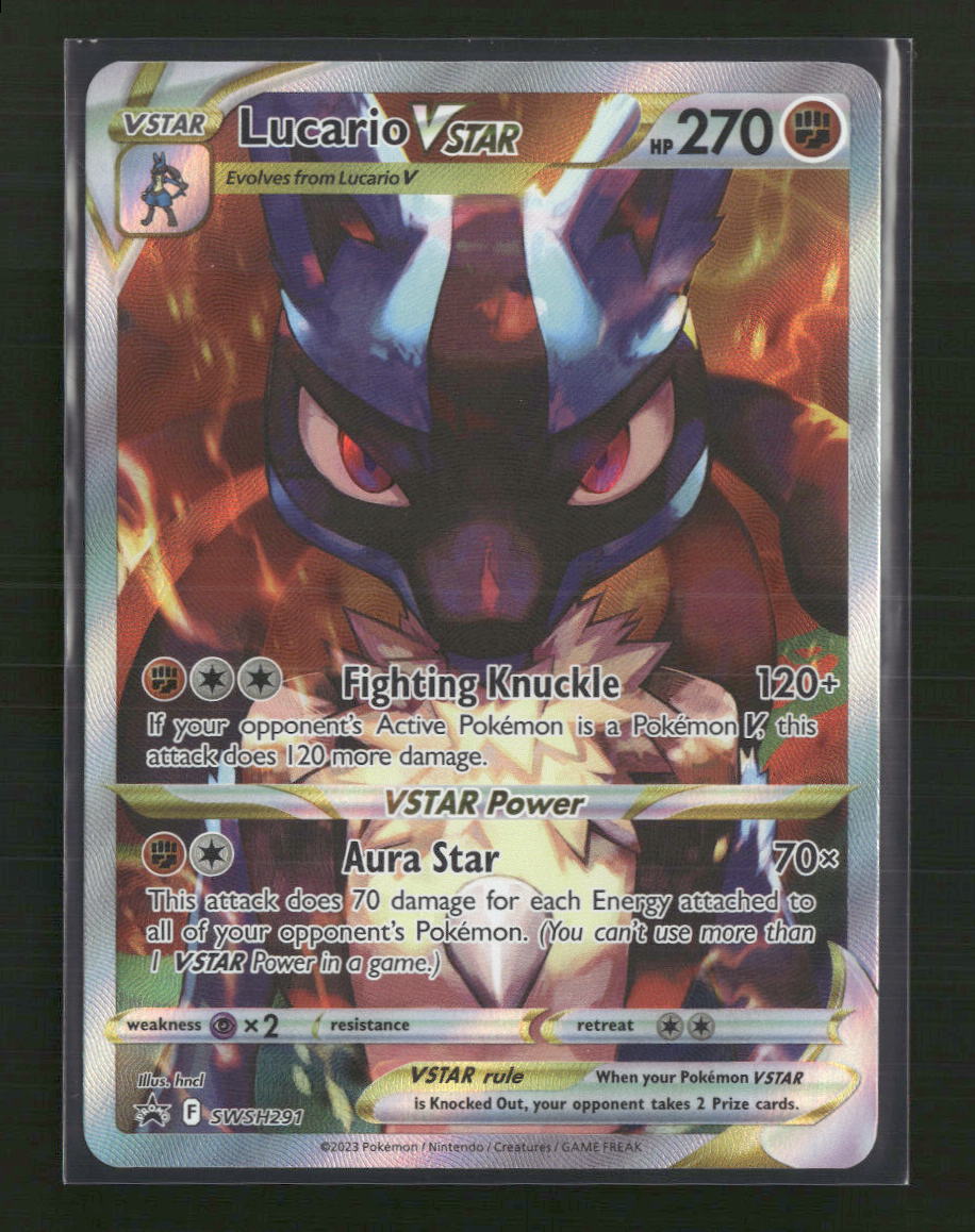 Lucario VSTAR SWSH: Sword & Shield Promo Cards #SWSH291