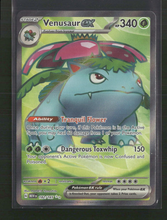 Venusaur ex SV: Scarlet & Violet 151 #182/165