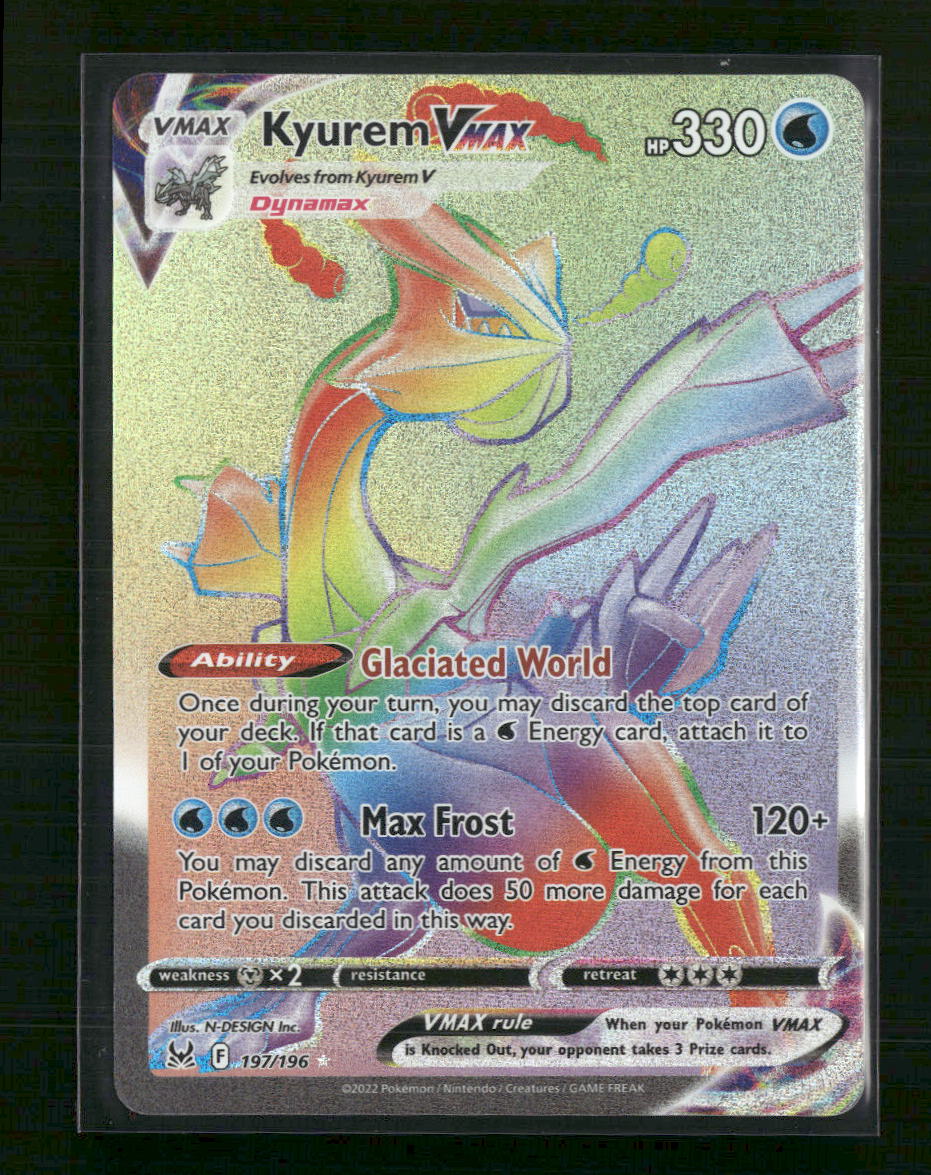 Kyurem VMAX (Secret) SWSH11: Lost Origin #197/196